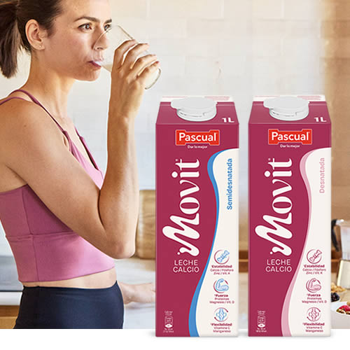 Leche Pascual MOVIT en DisfrutaBox Pura Vida