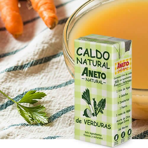 Caldo de verduras Aneto en DisfrutaBox De puerta adentro Caldo de verduras Aneto en DisfrutaBox De puerta adentro
