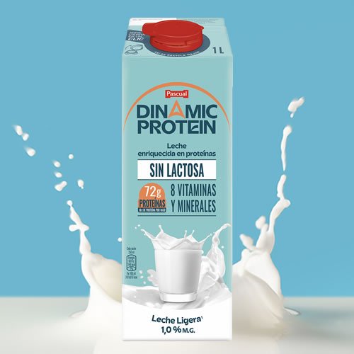 Leche Dinamic Protein. DifrutaBox entre ayer y mañana Leche Dinamic Protein. DifrutaBox entre ayer y mañana