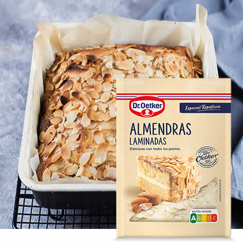 Almendras en láminas Dr Oetker en DisfrutaBox Comienza el juego