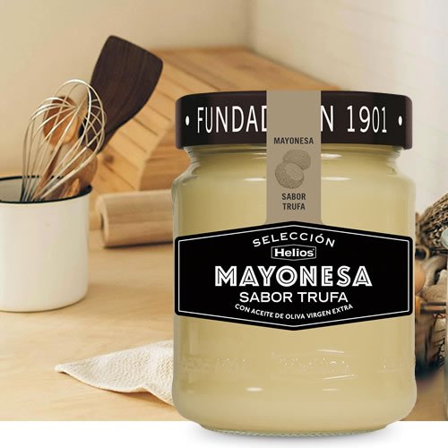 Helios Mayonesa sabor a trufa en DisfrutaBox Petits delices