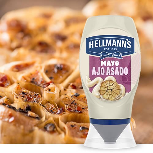 Hellmann&acute;s Mayo ajo asado en DisfrutaBox entre ayer y ma&ntilde;ana