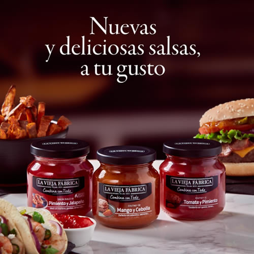 Salsas La Vieja Fábrica Combina con Todo en DisfrutaBox Universo Diverso