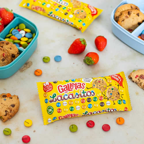 Galletas con Lacasitos Disfrutabox Yabadabadu junio 2025 Galletas con Lacasitos Disfrutabox Yabadabadu junio 2025