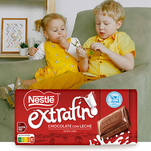 Tableta Nestlé Extrafino en DisfrutaBox Origen