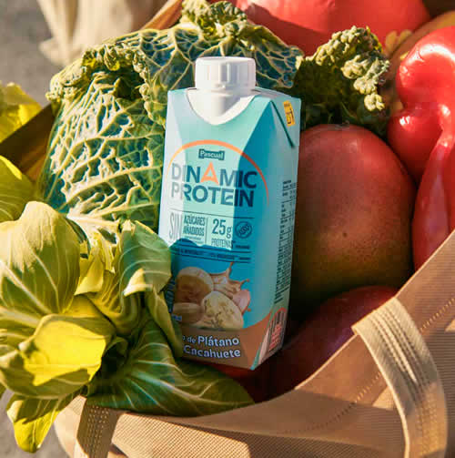  Batido Dinamic Protein de plátano sabor cacahuete en DisfrutaBox Comienza el Juego