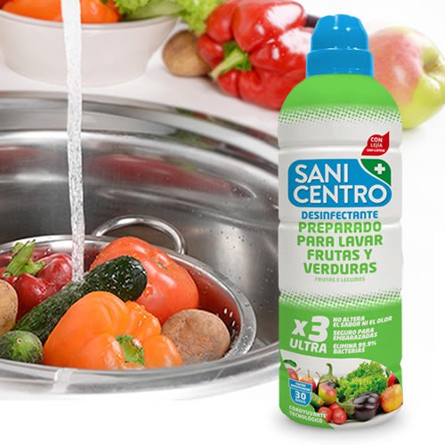  sanicentro desinfecante frutas y verduras en DisfrutaBox tierra m&aacute;gca