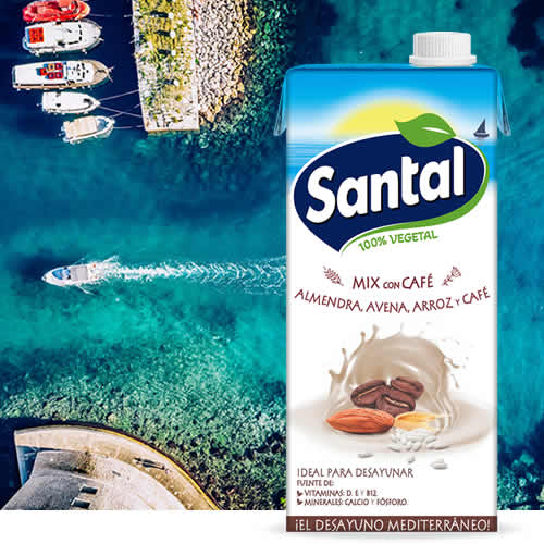 Santal Mix Café 1L en DisfrutaBox Tu a la playa y yo a la montaña