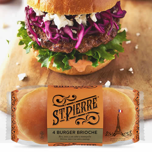 Pan Burguer Brioche St.Pierre en DisfrutaBox Origen